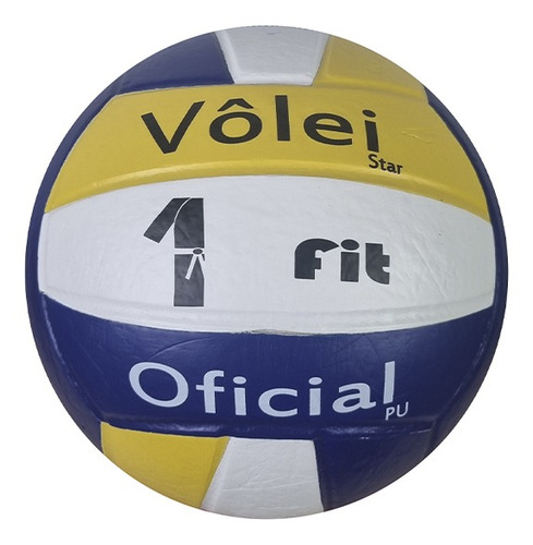 Bola De Vôlei Oficial Profissional 1fit Star Miolo Removível