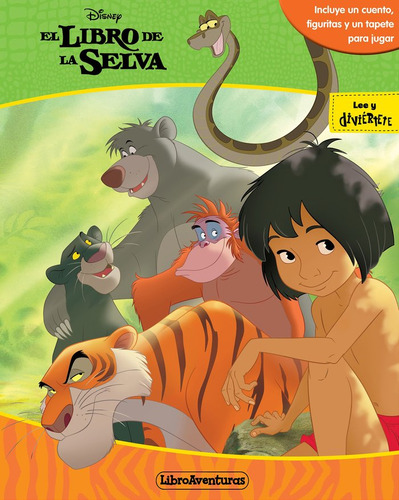 Libro De La Selva Mi Libro Juego - Disney