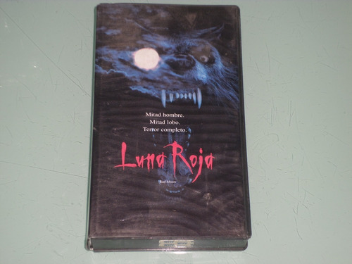 Luna Roja - Bad Moon - Vhs 1996 Hombre Lobo Subt. Español