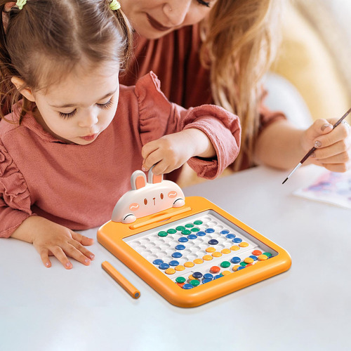 Pizarra Magnética Con Puntos En U Para Niños, Tablero De Dib