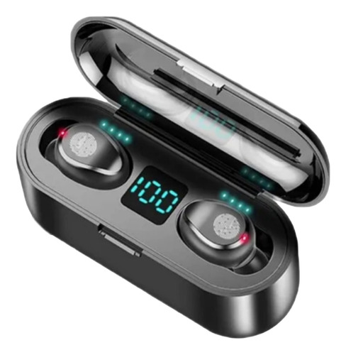 Audífonos F9 Tws V5.1 Inalámbricos Por Bluetooth Impermeable