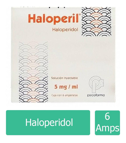 Haloperil 5 Mg Solución Inyectable Caja Con 6 Ampolletas