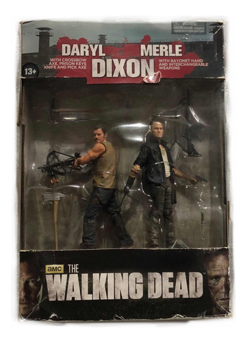 Set Daril & Merle Dixon. The Walking Dead Mcfarlane