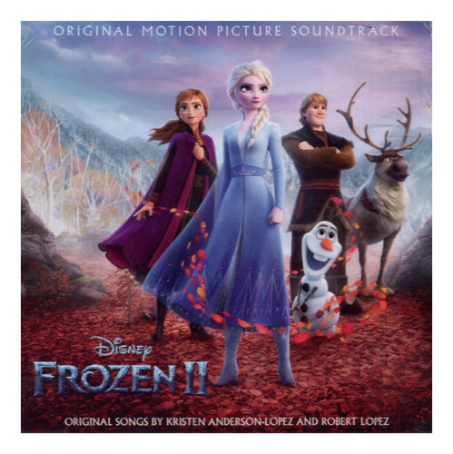Frozen 2 Dos Disney Soundtrack En Ingles Disco Cd