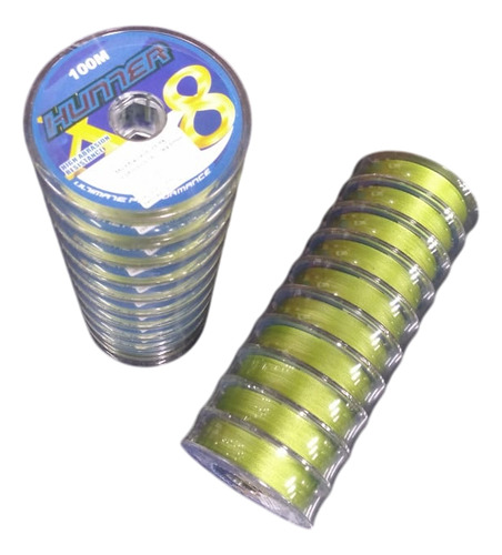 Linha Multi Hunter 8x 0,31mm 40lbs/18kg - 150m Verde