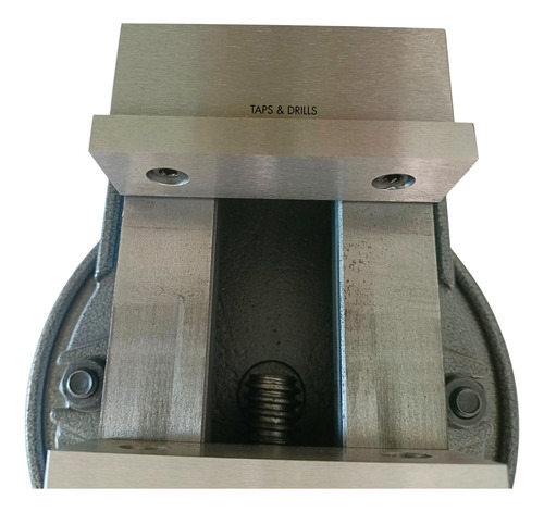 Prensa De Precisión Para Cnc Base Giratoria 4 Pulgadas