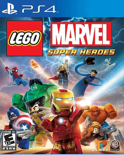 Lego Marvel Super Heroes ( Ps4 - Fisico )