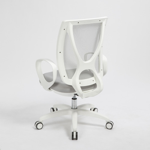 Imagen 6 de 9 de Silla De Oficina Alma White Ergonómica Rossi