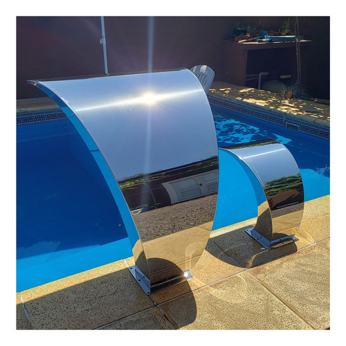Cascada De Acero Inoxidable Para Piscinas Palma 40 Indunox