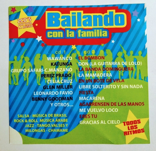 Bailando Con La Familia Álbum Con 2 Cd Nuevos Grandes Éx 