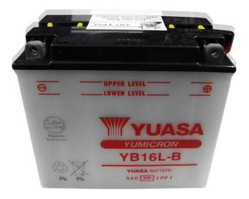 Bateria Yuasa Yb16l-b Yb16lb / Obviamente En Fas Motos