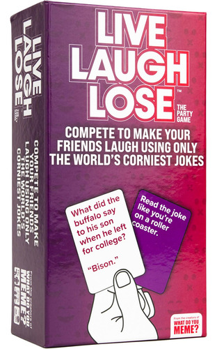 Juego De Mesa Live Laugh Lose/competitivo