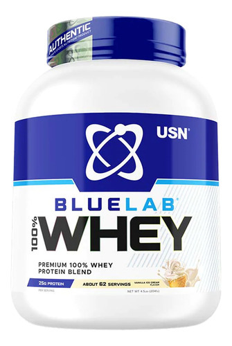 Usn Bluelab 100% Whey Proteína 4.5 Lb Vanilla Ice Cream