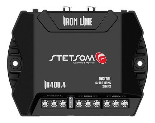 Planta Amplificador De Sonido Iron Line Ir400.4 Stetsom