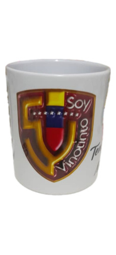 Taza  Vinotinto De Venezuela Sublimada Personaliza 11 Onzas 