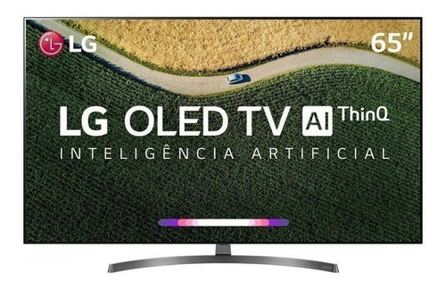 Imagem 1 de 5 de Smart TV LG AI ThinQ OLED65B9PSB 4K 65" 100V/240V