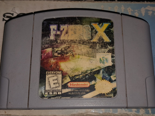 Juego F-zero X64 Para Nintendo 64 (orig/usa) Importado 