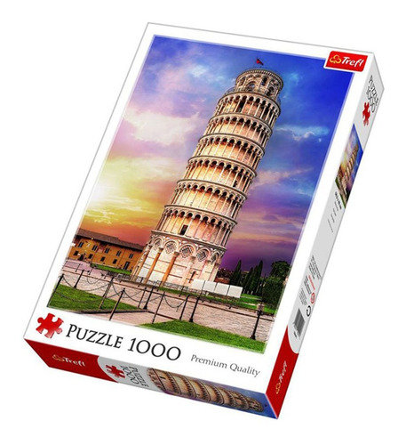 Rompecabezas Trefl X 1000 Piezas 10441 Torre De Pisa Italy C