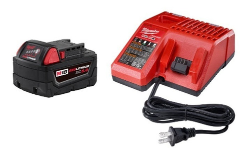 Kit Cargador Y Bateria 18v 5 Amp 48-59-1850 Milwaukee