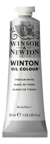 Tinta Óleo Winton 37ml Winsor & Newton Unidade Cor 644 Titanium White
