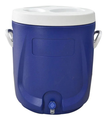 Cooler Redondo Azul 55 Litros  C/asas - Gint