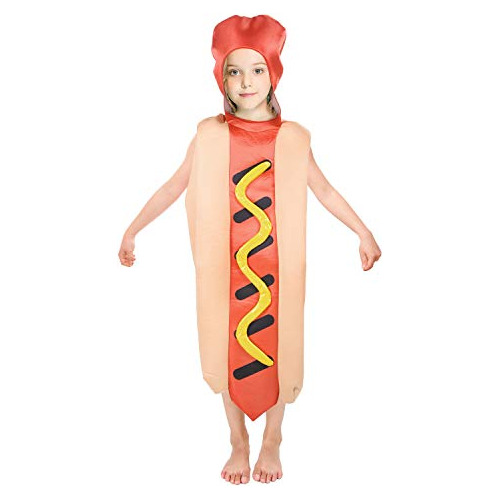 Disfraz De Hot Dog De Halloween Niños Y Niños Pequeñ...