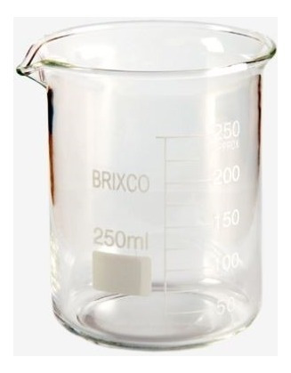 Vaso De Precipitado De Vidrio Beaker 250ml Refractario
