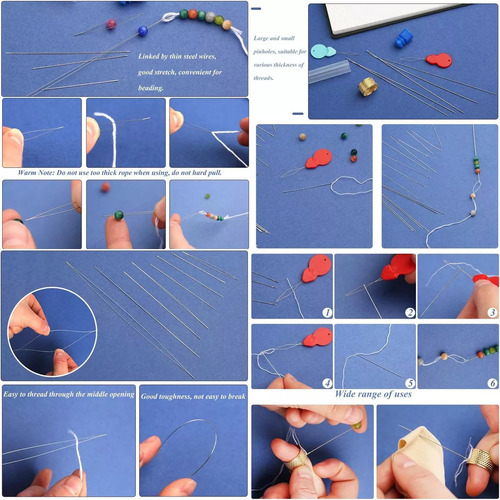 Kit Para Hacer Pulseras, Herramienta De Aguja Para Abalorios