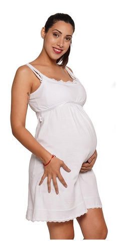 Imagen 1 de 9 de Camison Maternal Amamantar Lactancia Futura Mama 