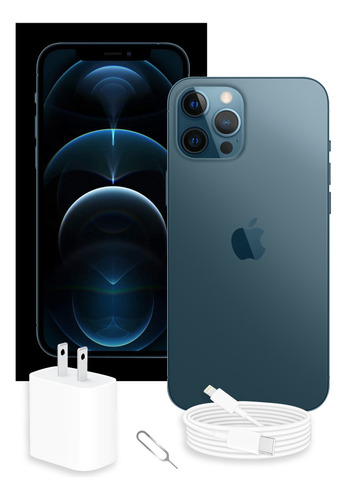Apple iPhone 12 Pro Max 256 Gb Azul Con Caja Original  (Reacondicionado)