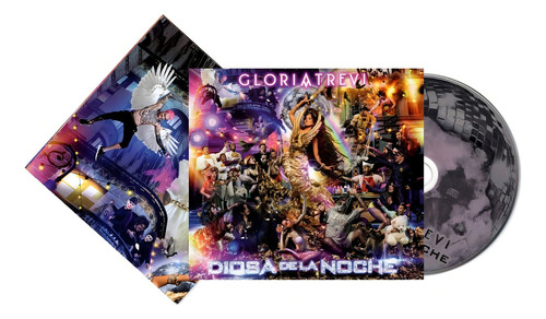 Gloria Trevi - Diosa De La Noche - Boxset Disco Cd + Playera