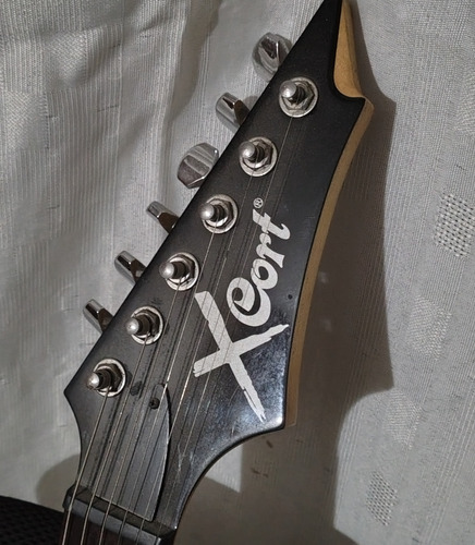 Guitarra Cort X2 Diestro Blanco Palo De Rosa (Usado)