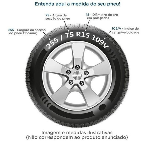 Pneu Michelin X Lt A/s 265/70 R16 112t