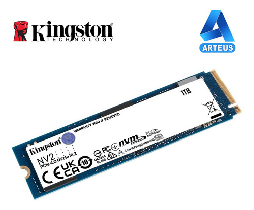 Kingston Snv2s/1000g Unidad Solida Ssd 1tb Nv2 Nvme Pcie