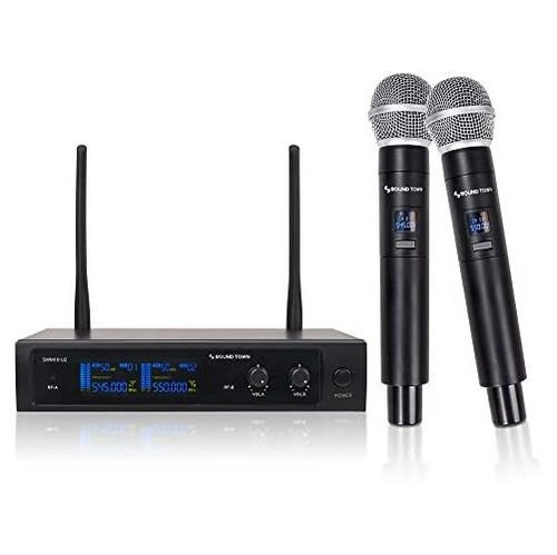 Sound Town Swm10-u2hh Profesional De Dos Canales Uhf Inalámb