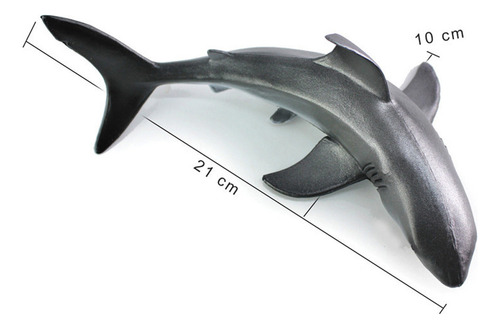 B. Megalodon-tiburón De Juguete Prehistórico Educación Oceán