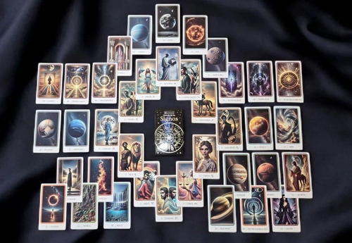 El Oraculo De Los Signos Iluminarte 38 Cartas + 2 Comodines