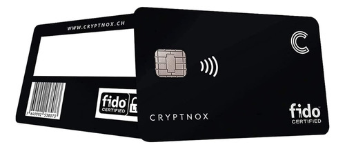 Llave De Seguridad Cryptnox Fido2 Nfc 2fa Para Windows Andro