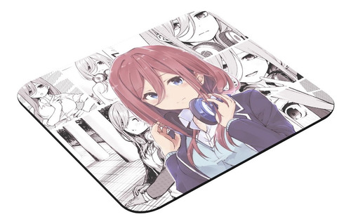 Mouse Pad 23x19cm Anime Miku Nakano Go Toubun No Hanayome