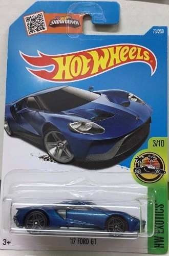 Carro em miniatura Mattel GT 2017 1:64 