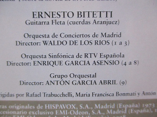 Imagen 4 de 6 de Waldo De Los Ríos - Concierto Para La Guitarra Criolla