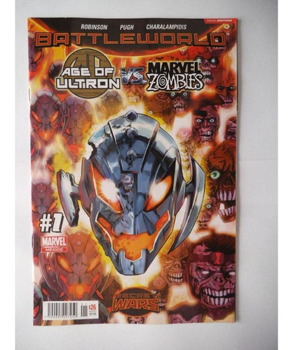 Imagen 1 de 1 de Age Of Ultron Vs Marvel Zombies 01 Battleworld Televisa