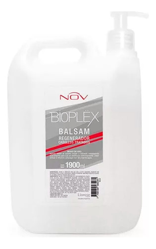 Nov Balsam Acondicionador Bioplex Regenerador 1900 Ml