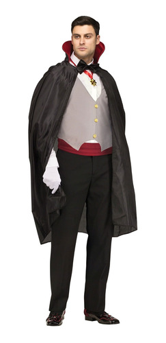 Disfraz Talla Xl Para Hombre De Vampiro Halloween