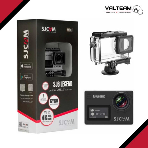 Imagen 2 de 10 de Cámara De Acción Sjcam Sj6 Legend 4k Táctil Wifi | Valteam