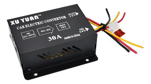 Dc 24v A 12v Convertidor De Potencia Del Coche 30a 360w Volt