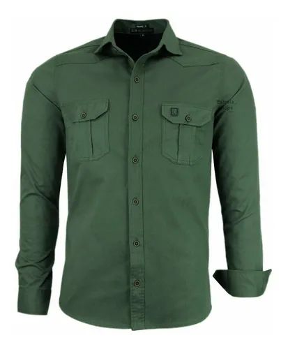 Camisa hotsell social militar