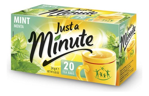 Te Menta Just A Minute 20 Bolsitas 24g