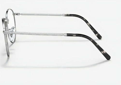 Ray Ban New Round 3637 Armazón Color Plateado Talle M