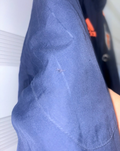 Conjunto De La U Líneas Naranjas 014 Azul (Usado)